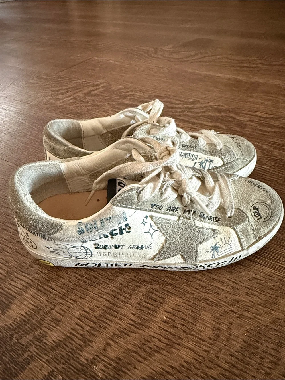 Golden Goose Super Star Classic Miami South Beach Graffiti size EU 29